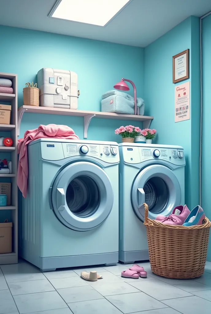   CREATE an image AN advertisement for a laundry called CLEAN MAGIC, Where it shows and says Q if you bring two pairs of shoes you get 1 for free. That is to say 2 x 1 of the week of March 3.Until March 8. to say.Don't waste this promotion.OR replace the w...