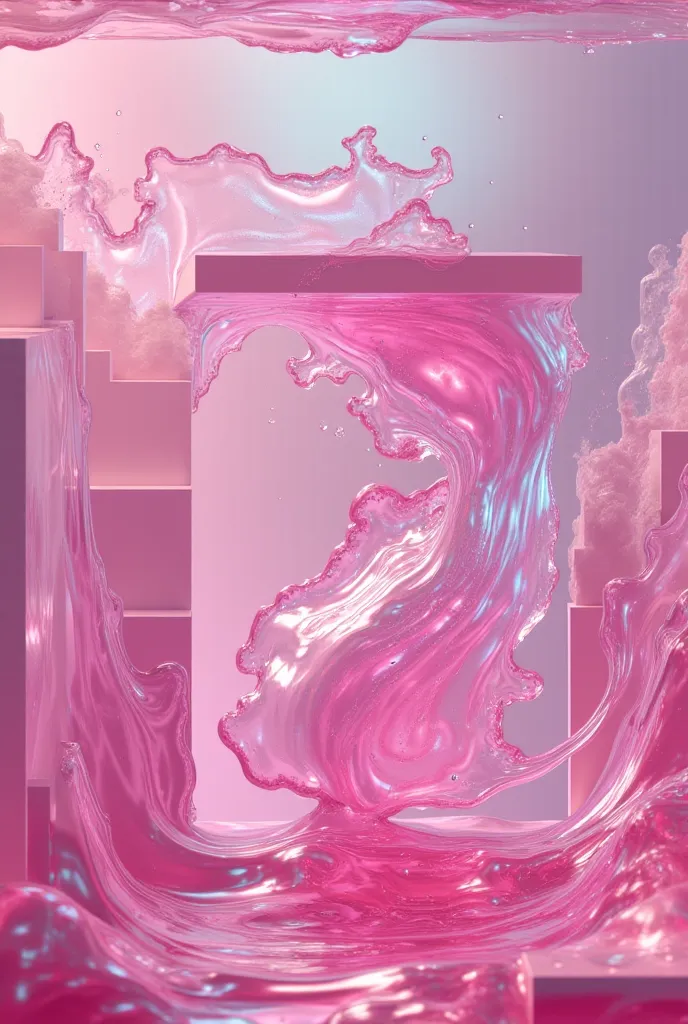 Do the test in the form of a pink flowing viscous liquid