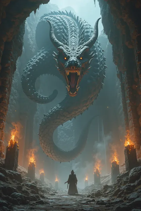 Giant Serpent/Snake as elden ring boss