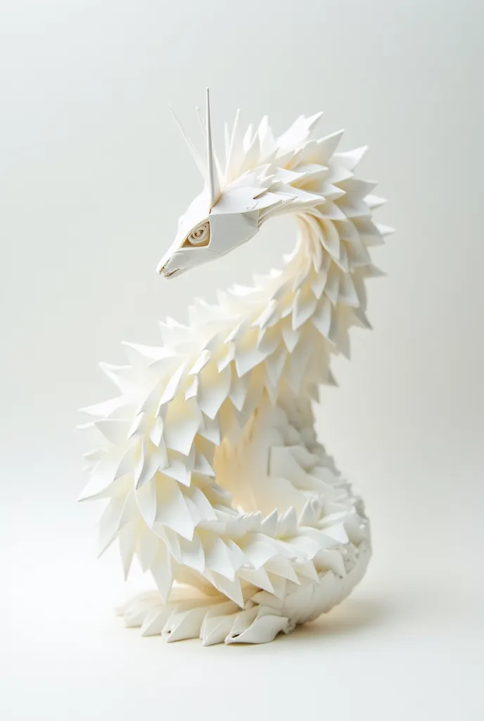 Folded art written with cursive letters in Japanese 