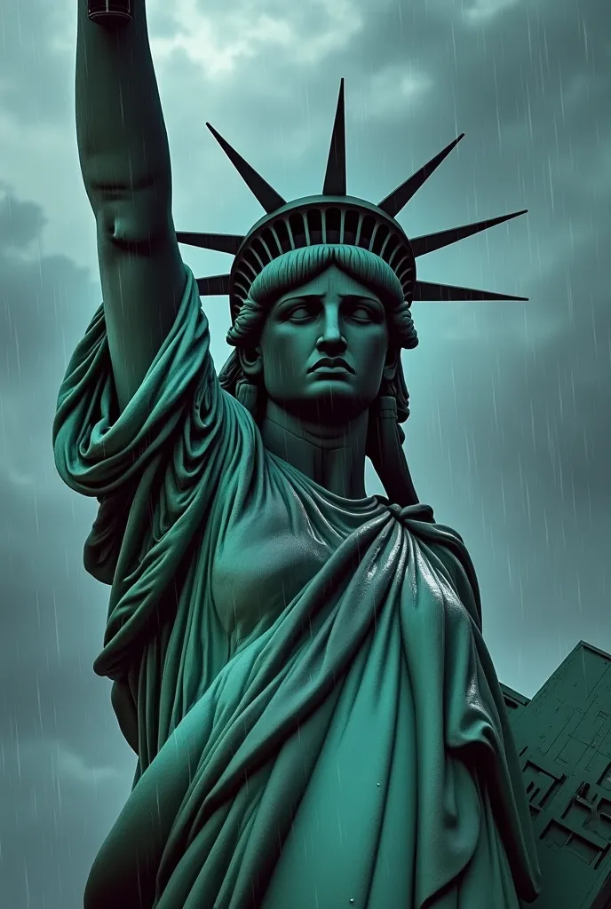  Crying Statue of Liberty