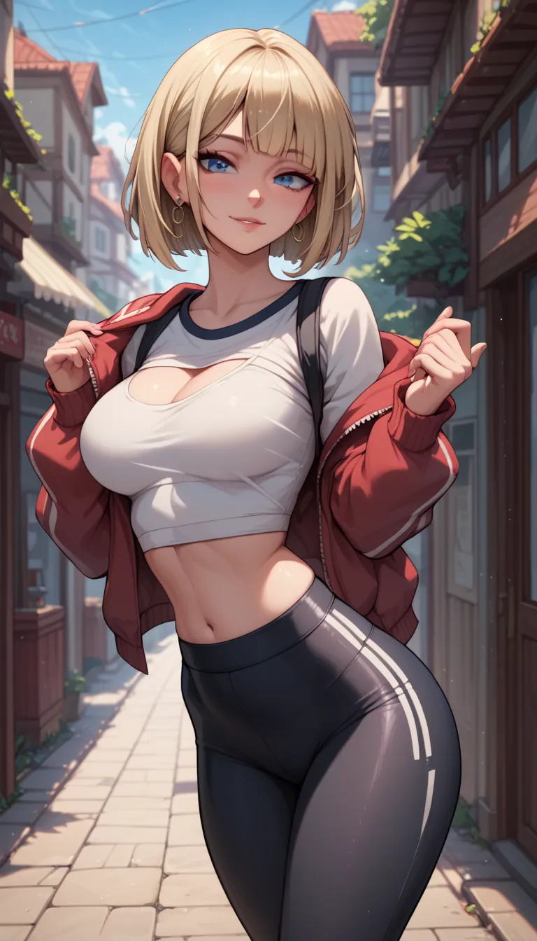 sexy toga wearing sexy leggings