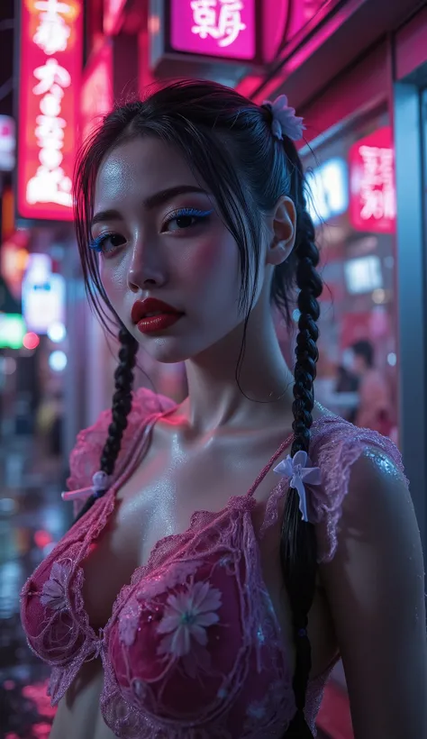  [Style: "masterpiece, realistic (Photorealistic realism), Hyper high resolution, (ultra quality, intricately detailed digital art), focus on extremely Realistic Proportion Body"] (Key Directive: "Prioritize anatomical accuracy and material textures") "Por...