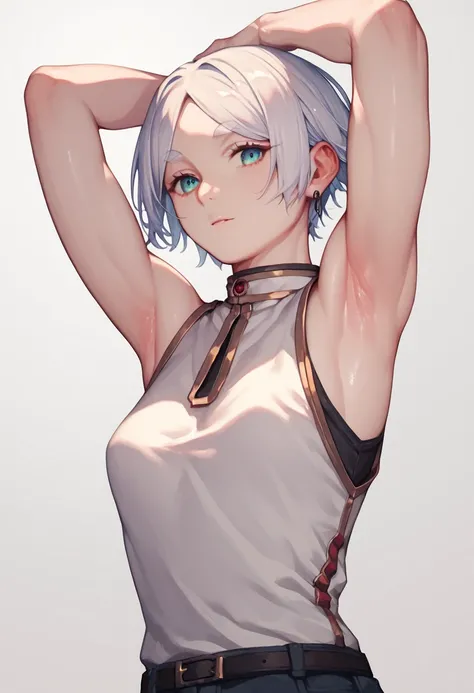 Frieren, sleeveless, armpit 