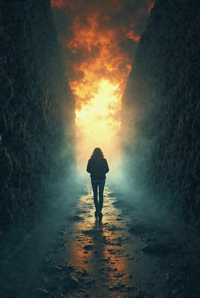 Fear is Just an Illusion

"A person walking through a dark tunnel labeled 'Fear and Doubt,' but as they move forward, they realize the walls are just smoke and illusions. Beyond the tunnel is a vibrant landscape of opportunities, proving that doubt is only...