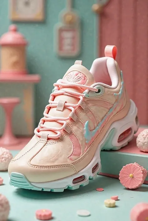 Crie um Air Max tn versão milk shake