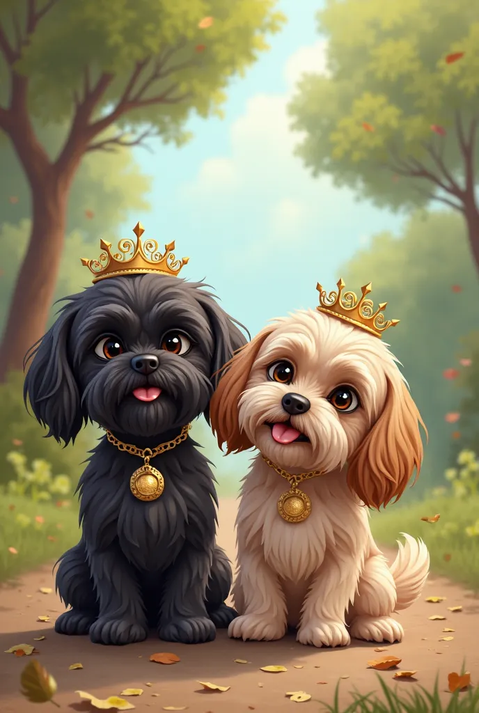 Aventuras de Princess e Budy: O Amor Peludo

Princess e Budy eram dois adoráveis Shih Tzus que viviam juntos em uma casa aconchegante com seu dono, o sr. Carlos. They weren't just pets, they were an inseparable couple, sharing everything, from their walks ...