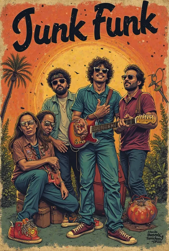 Crea una scaletta bella band JunkFunk elencando questi brani: Cantalupe Island, Chameleon, Cissy Strut, A Trip to the Dentist, Montuno Funk, Green Onions, Voices in My Head, A Passiata, Pick Up the Pieces, The Chicken, Red Baron, 3 Miles Island, Sneakin' i...