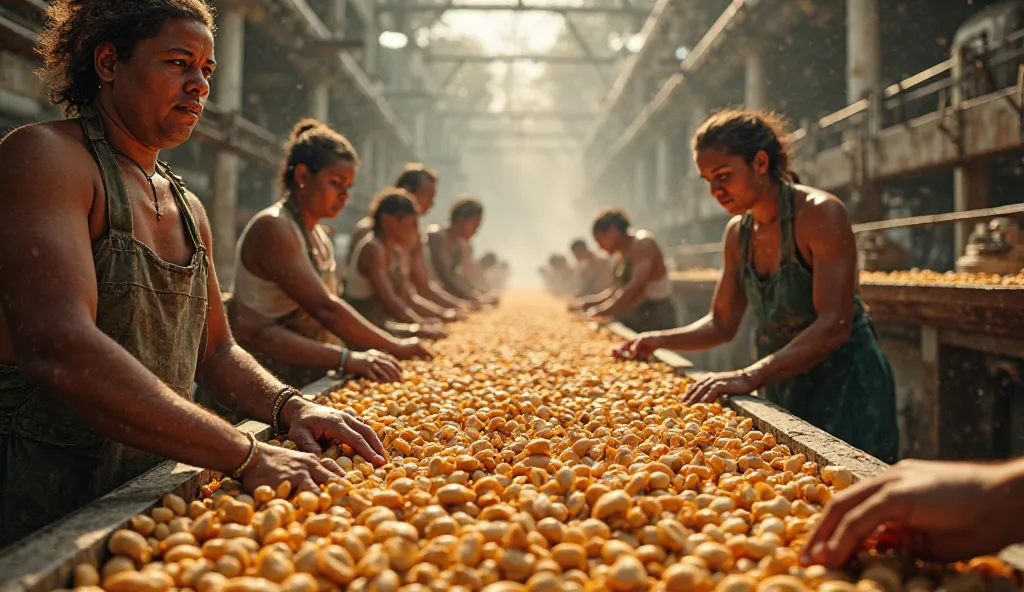 Cashew nut processing