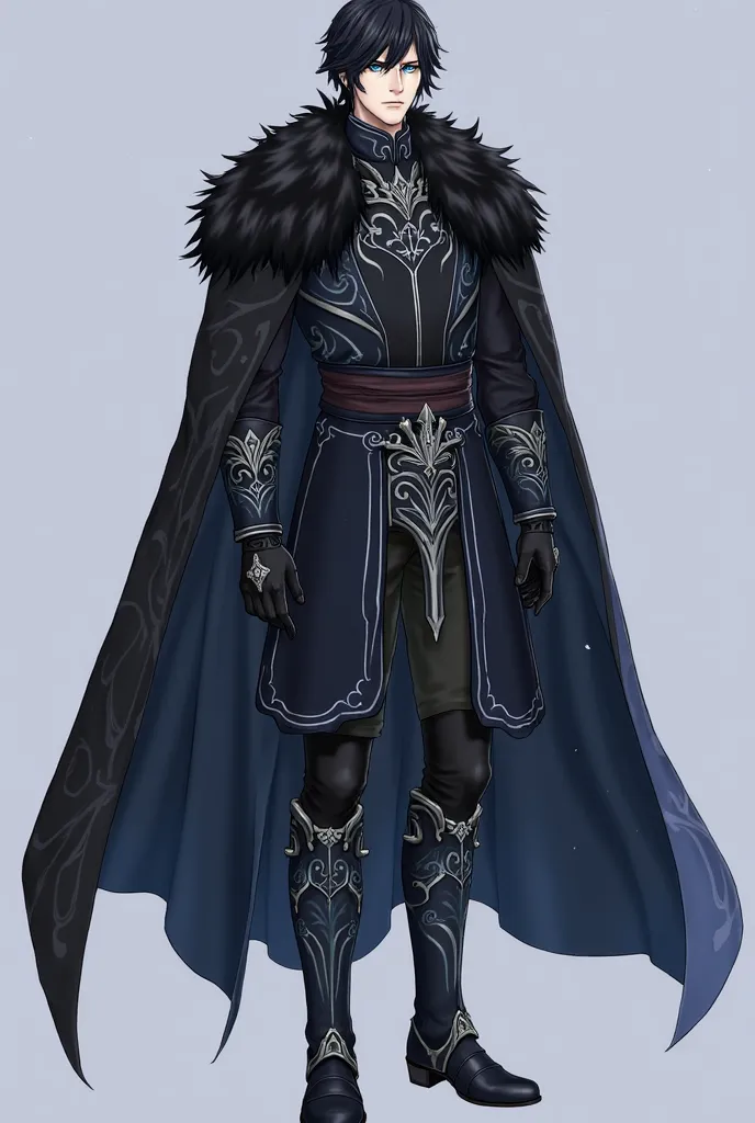  Name : Raven Knoxwell (Raven Knoxwell)
age:  32 years
Gender : Male
Height: 187cm.
 race : Northern Europeans
Position: Duke of Frostmorn (Frostmourne) Northern territories covered with snow and cold all year round
Title: “Shadow of the Blood Moon”
______...