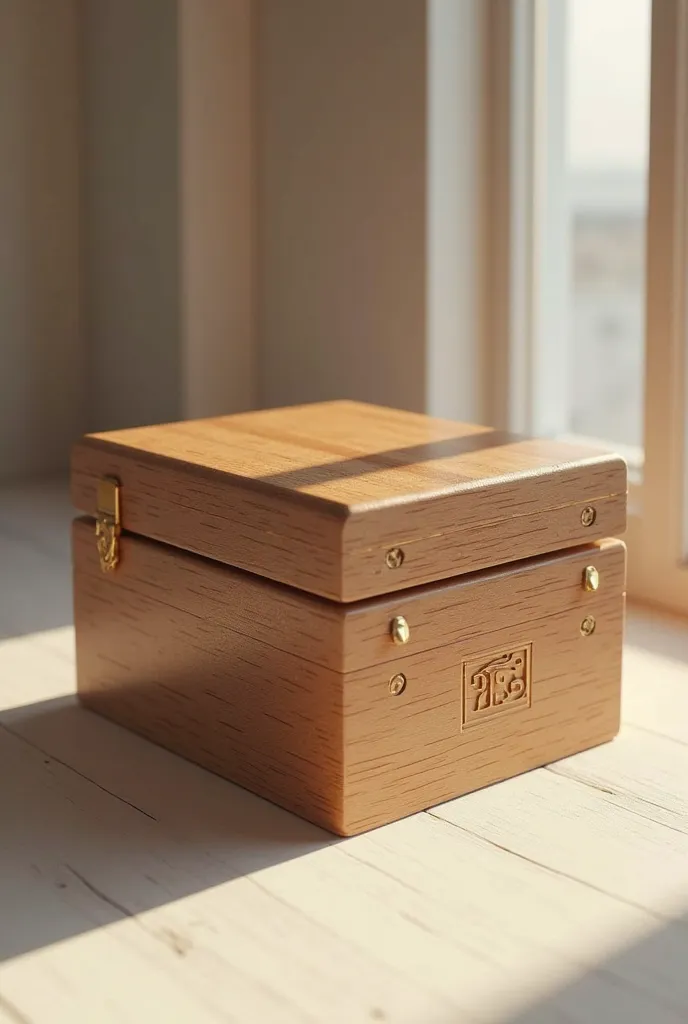 Image of a super realistic wooden box written 2025 