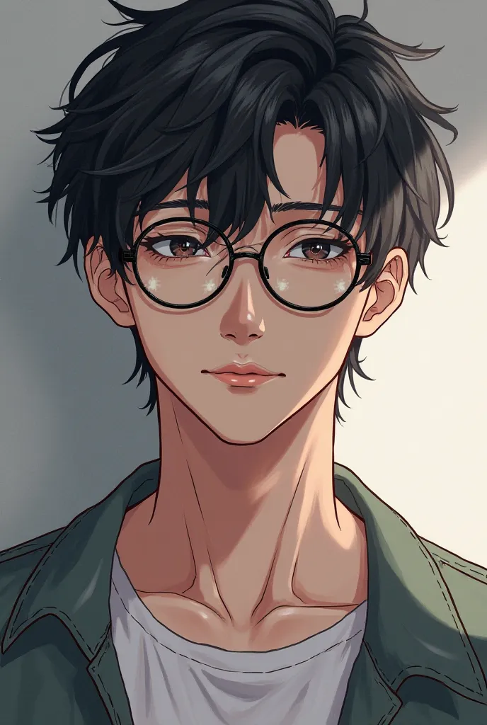 The art style is heavily influenced by modern manhwa (Korean webtoon) aesthetics, specifically the 2024 manhwa style that features semi-realistic, highly detailed character designs.

Art Style Description:
{{{Best Quality}}}, {{{High-Resolution Manhwa Styl...