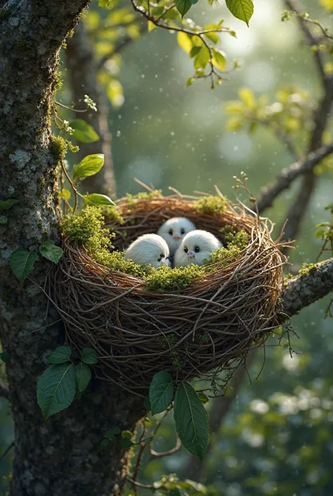 Realistic nest image