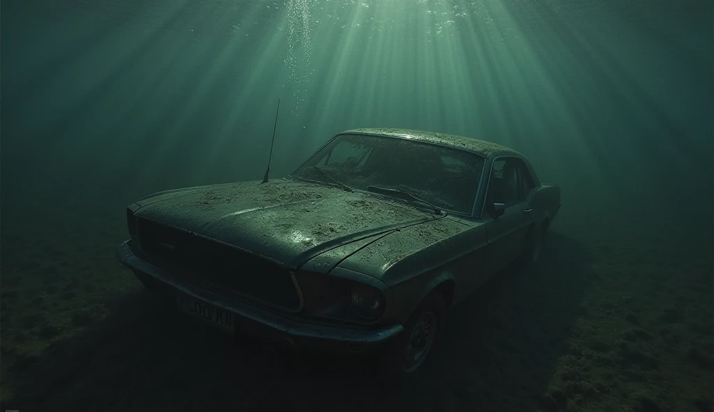 Beneath the murky water, a dark shape looms. The light catches on something reflective—a shattered windshield, a crumpled hood. Rusted metal, long forgotten, trapped beneath the river’s silent grasp. A sunken car. Elara’s car. The wreckage had never been p...