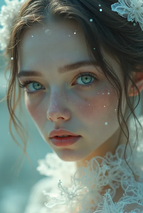 A mesmerizing close-up portrait of a delicate form.