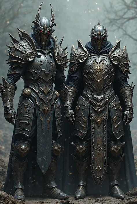 What is an image of the armor of these characters that is medium or guts artorias 