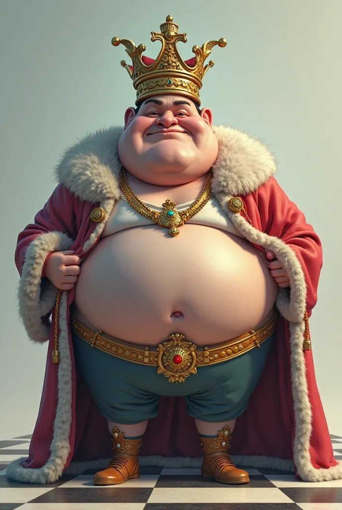 a fat chess king 