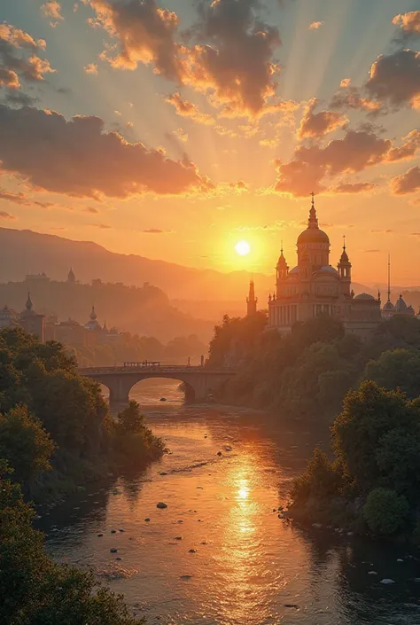 Sunrise in Kiev