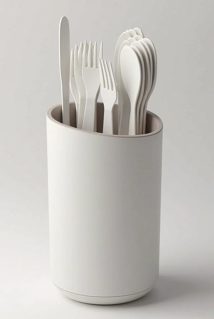 Create me an innovative prototype of the problem of inadequate control of plastic utensils