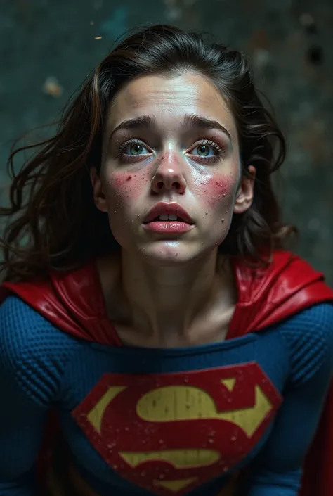 Milly Alcock as Supergirl, being captured and drugged with a lot of ecstasy, emphasize the feeling of heat and heat caused by ecstasy...