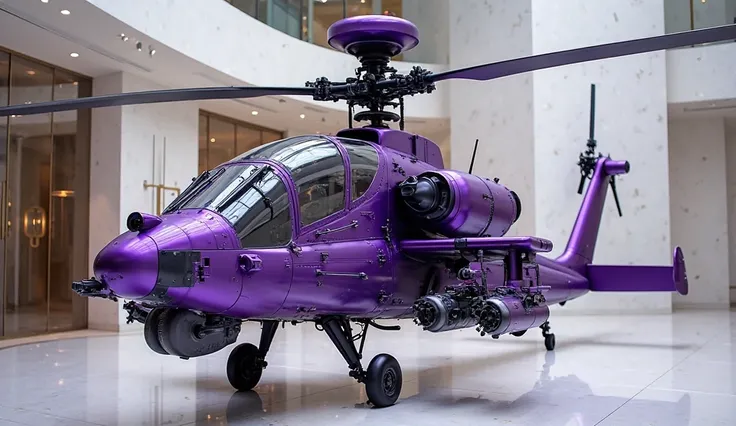 AH-64  پرپل colour in showroom 