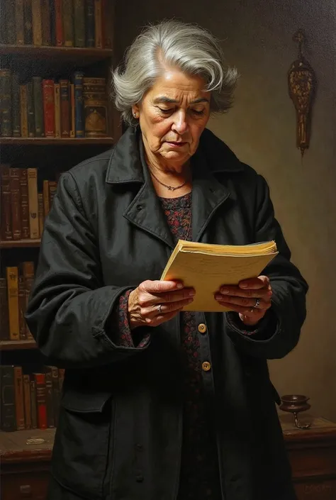 Gabriela Mistral reading her work "desolation "