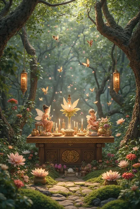 Beautiful Fairy Altar"
"Traditional Ancestor Worship"
"Vietnamese Ancestor Altar"