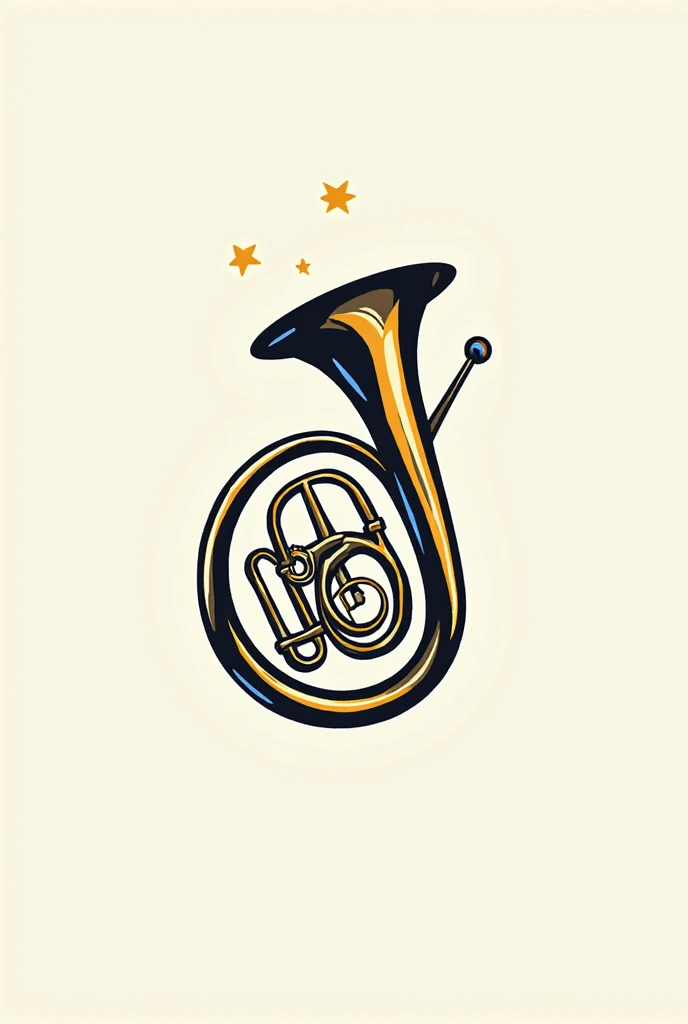 Sousafon logo with text "The best of Oztotepec", It's for a wind band, I don't want small details