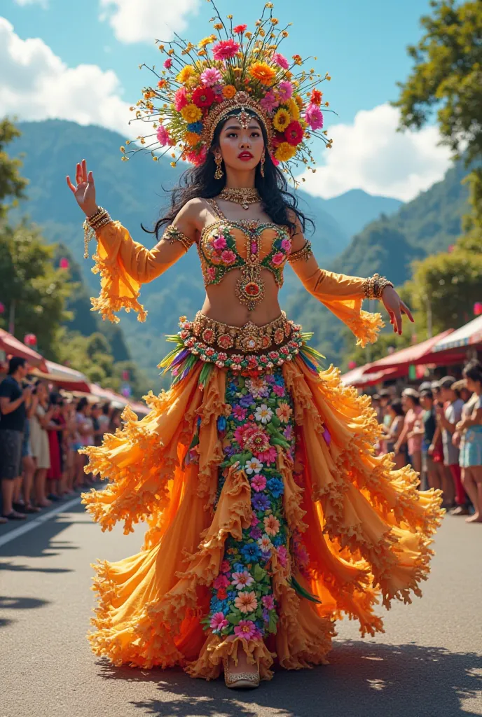 panagbenga festival performer