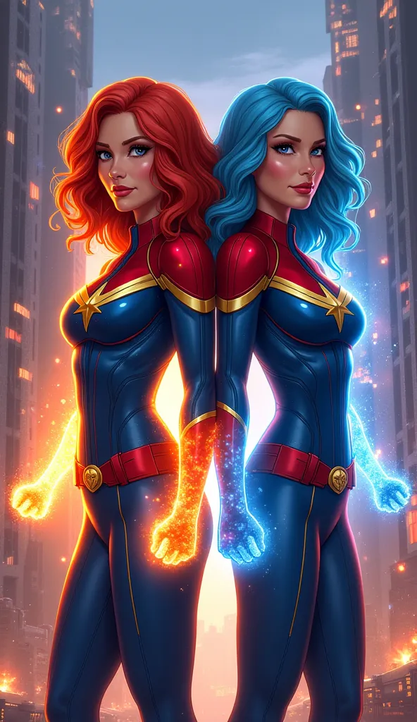 create ms marvel as twins