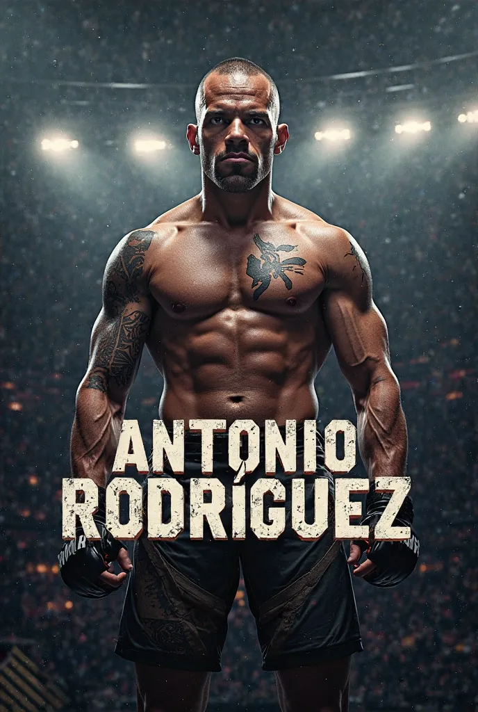 A UFC poster with the name Antonio Rodríguez
