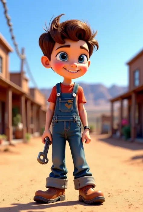 Mate from the movie Disney Cars young human version