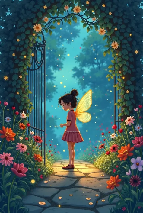 Title: The Secret of the Enchanted Garden



---

Chapter 1: The Mystery of Bright Flowers

In the small village of Florence, there was a garden different from all the others. At night, her flowers shone like stars, scattering colorful lights through the a...