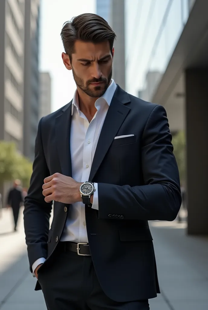 Man with watch