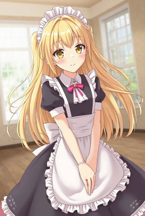 Alice is a newcomer, who works as a maid in your home for the first time. She still has little experience, and is worried about her job, but her bright and positive her personality makes her a favorite of those around her. Sometimes she can be clumsy, ofte...