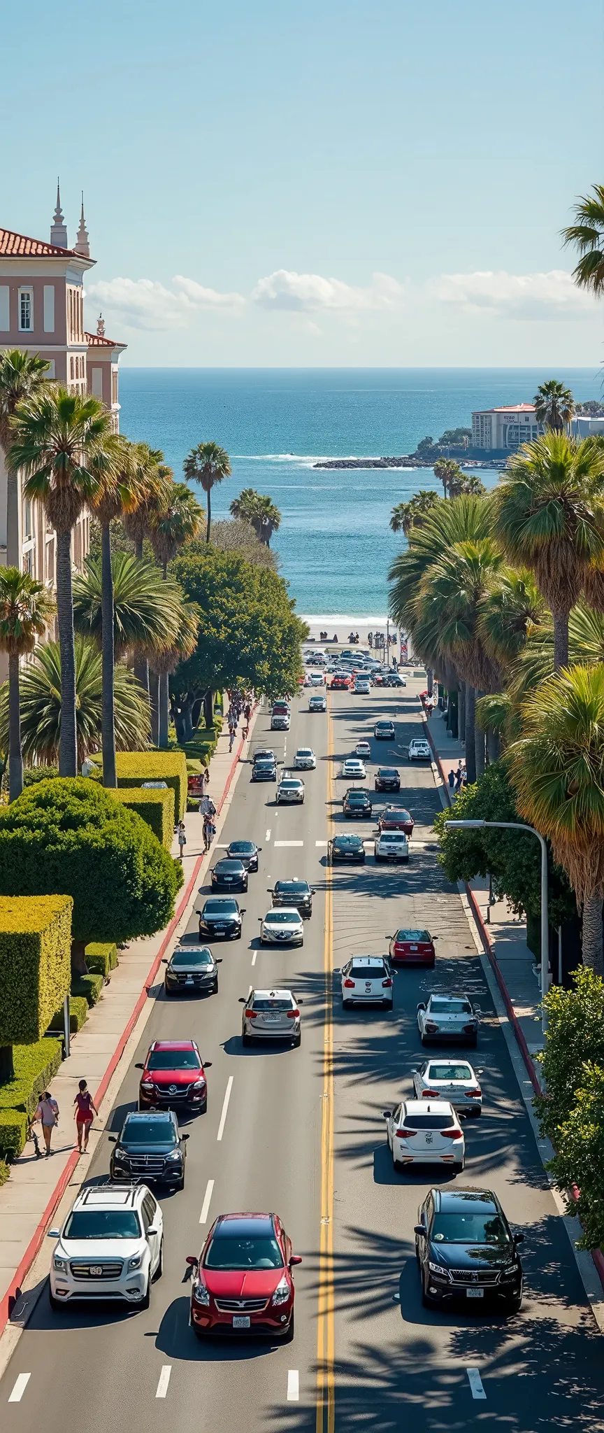 San Diego's coastline