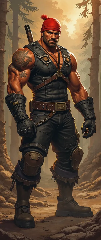 Marcus fenix con crash bandicoot 