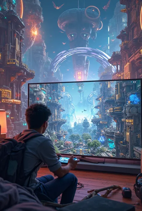 game control, As if you were playing and looking at a TV that is in front