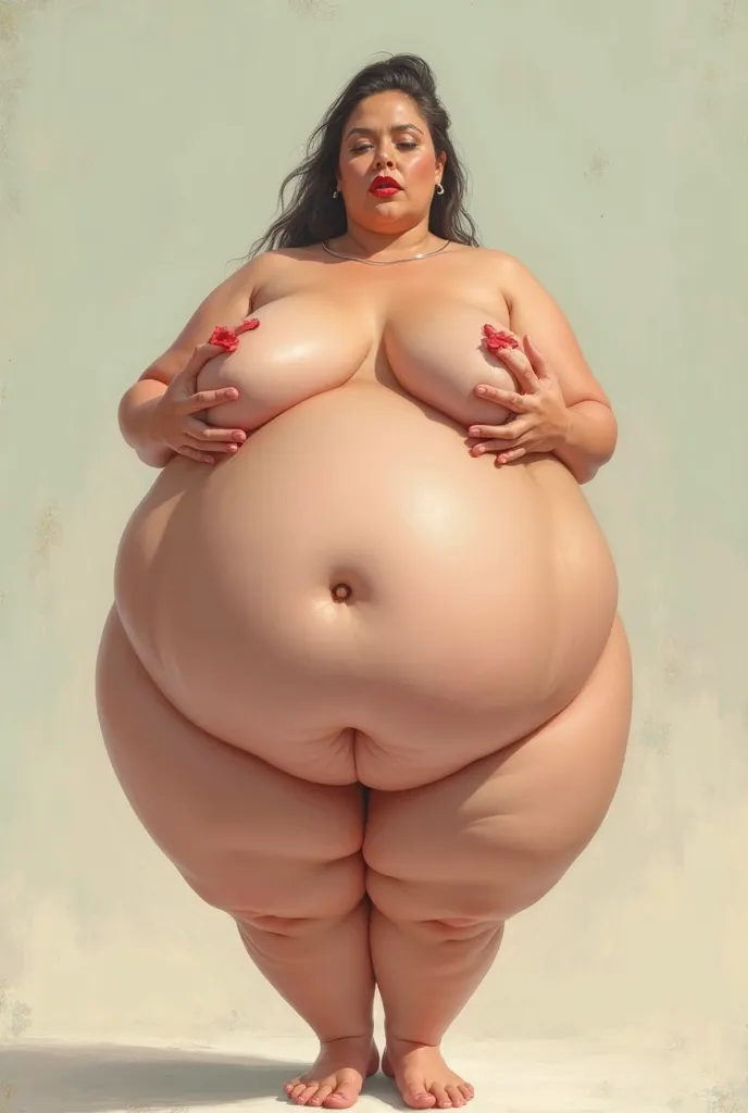 Women with a chest circumference of 400cm

