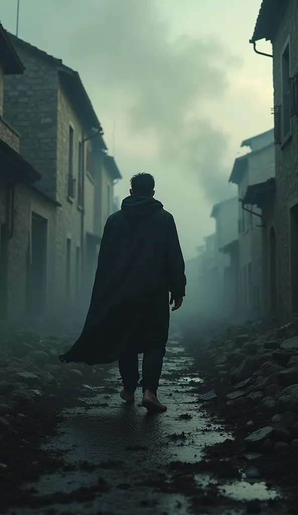 Here's a cinematic prompt for your idea:

Title: Messi in the Age of the Black Death — An Immersive POV

*"Dense smoke hangs over the devastated village. x} The smell of death and decay fills the air as bodies are piled up in the corners, covered by filthy...