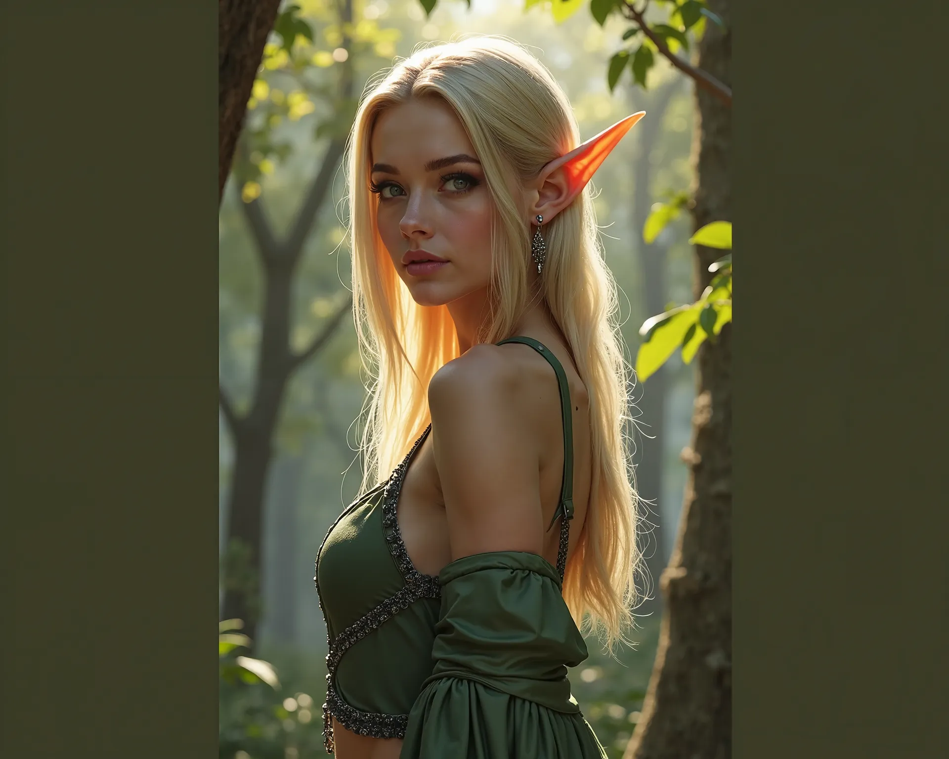 sexy blonde elf 