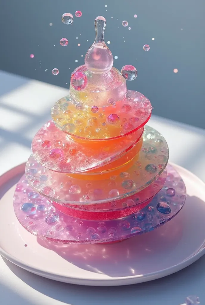 3d jelly cake