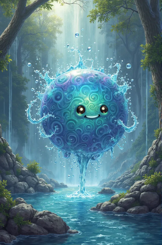 Create the Bubble Guardian, he is an irresponsible legend for containing the monsters that inhabit Streams and Falls