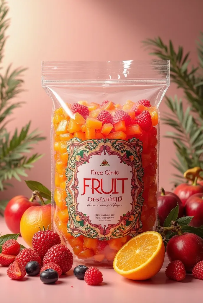 500g bag of fruit pulp with the name of Expo Origin Fruit several bags 