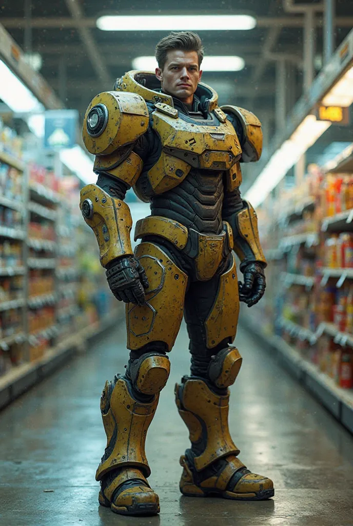 Fallout 76 power armor working at Walmart