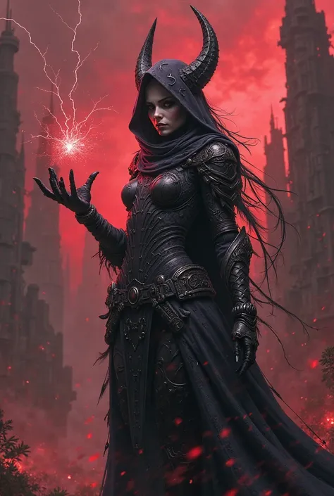 warhammer 40k female dark eldar witch psyker