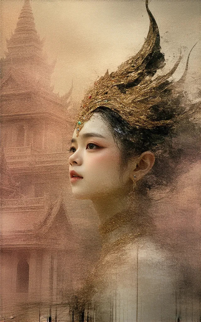 Collect Lottery Content Amazing,ผีThaiลี้ลับ แบบThaiๆ,Thai,billederดิจิทัล,billeder,Concept Art, surreal images ,Colorful, oil paint ,Beautiful picture,fine detail,Realistic Images,High Quality Photo,HDR,high resolution, landscape photos, Portrait , stills...