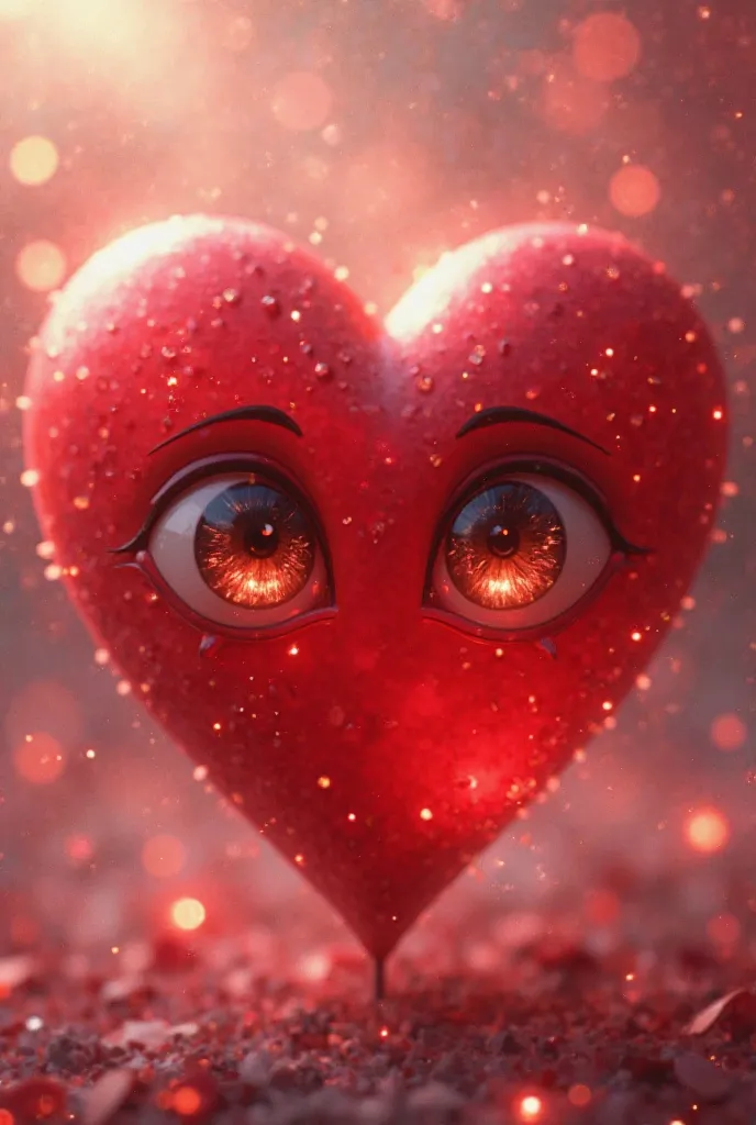 Heart with Eyes of Love