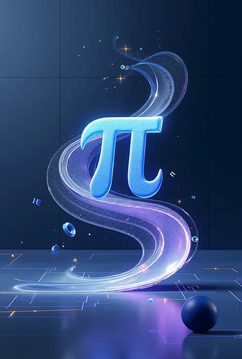 Pi,Fluttering numbers, simple technology background,network, images futuristic , network背景