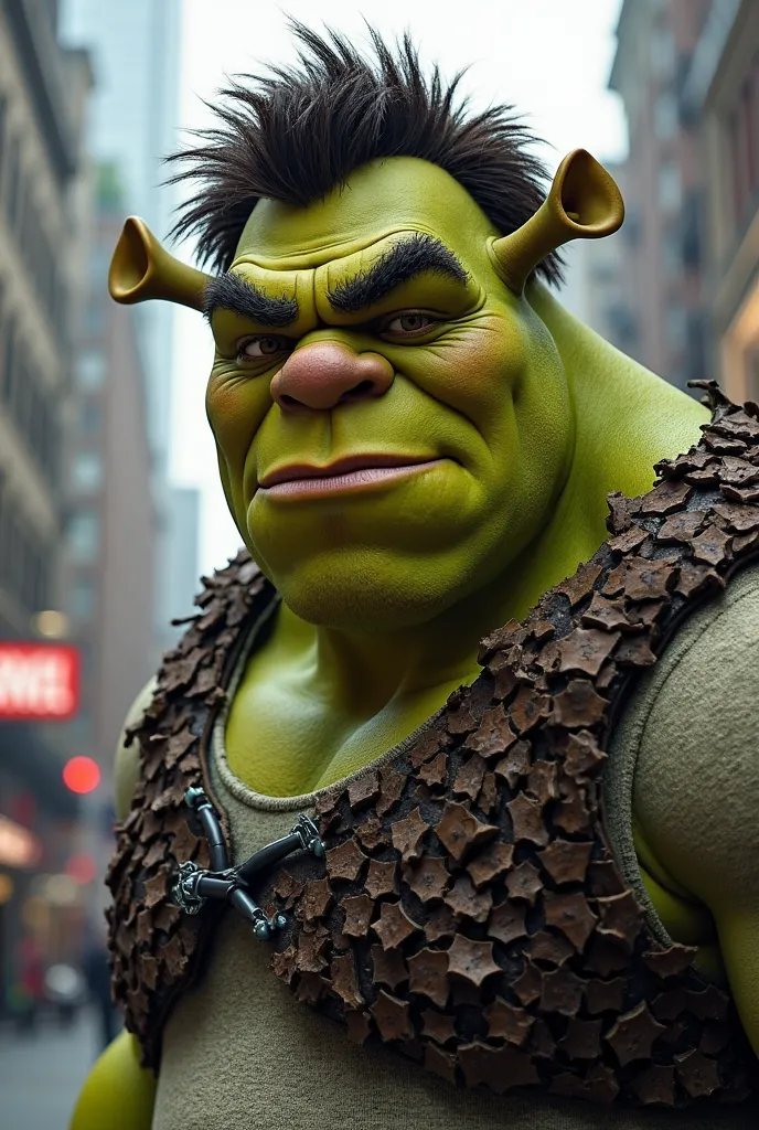 What human Shrek would be like if he were a Marvel character in a live-action?